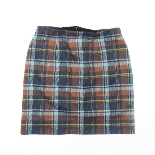 Marks and Spencer Women's Multicoloured Pencil Skirt, Size 12
