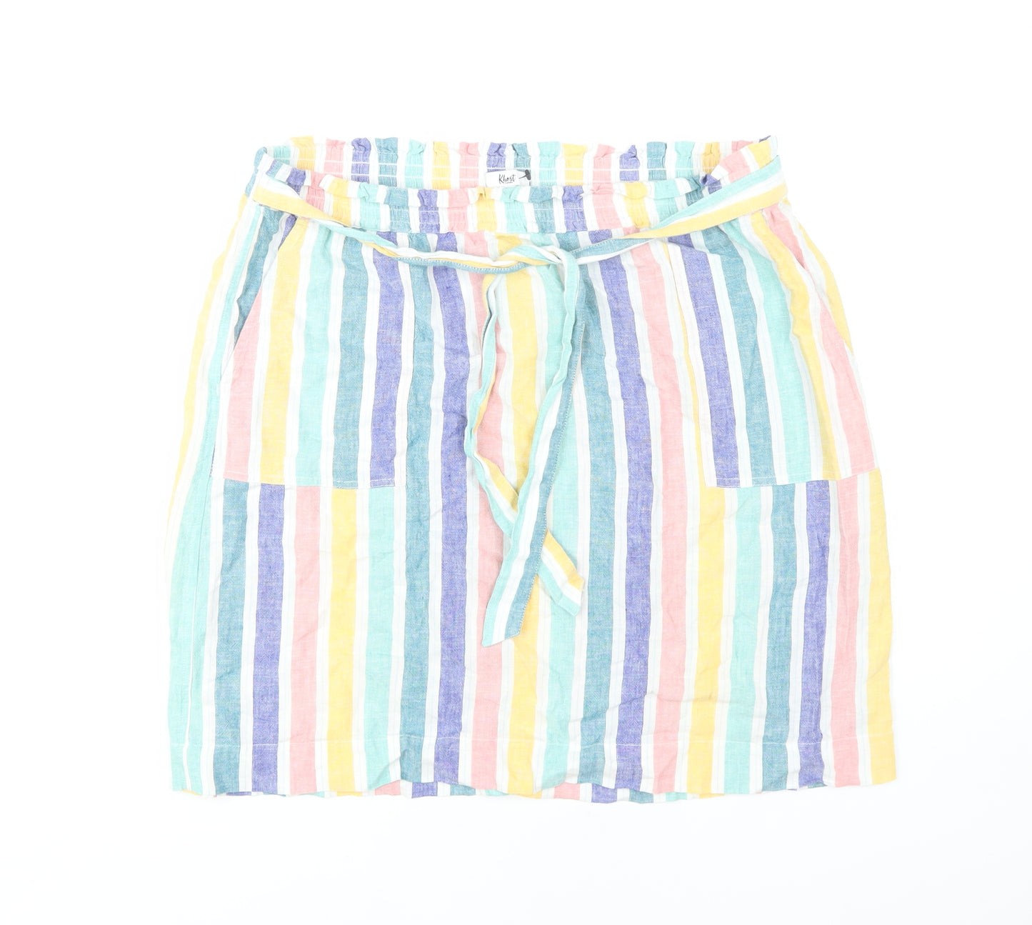 Khost Clothing Women’s Multicoloured Striped Skirt 14