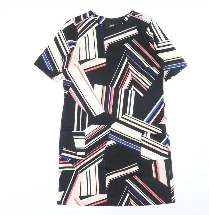 Wallis Women’s Multicoloured Geometric Dress Size 10