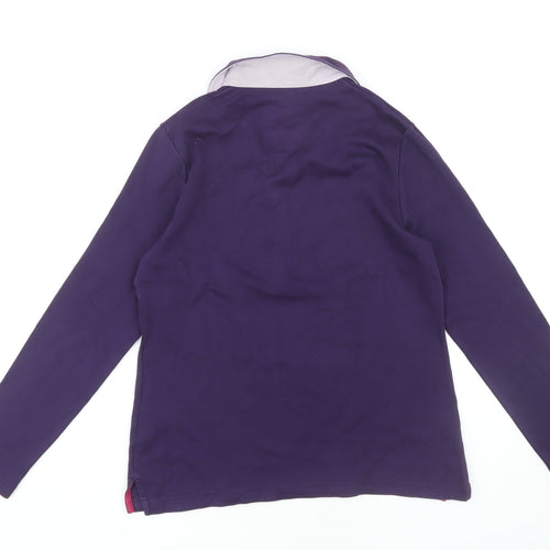 Dash Women's Purple Polo Top Size 12