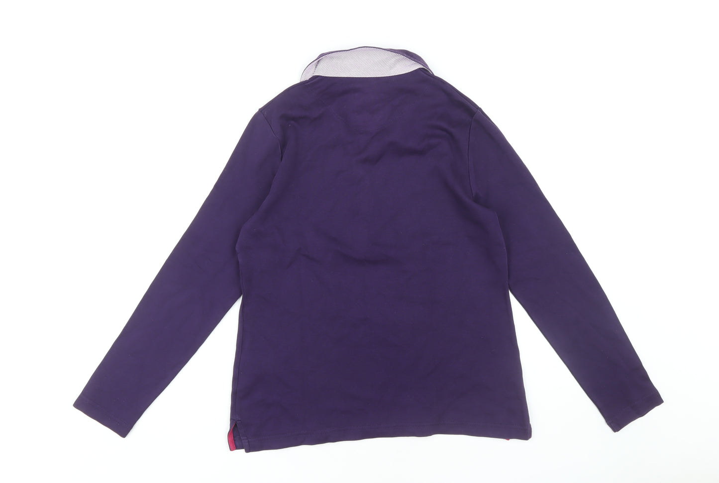 Dash Women's Purple Polo Top Size 12