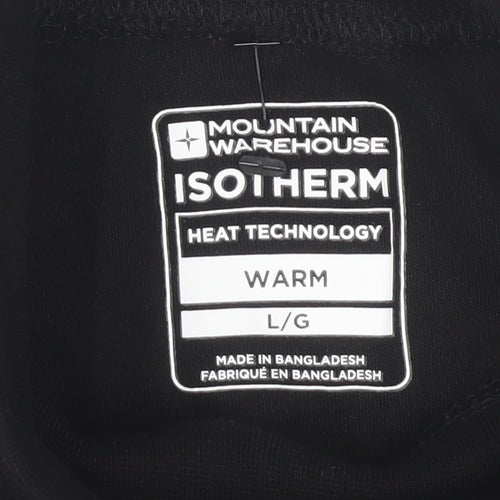 Mountain Warehouse Unisex Black Long Sleeve Top L
