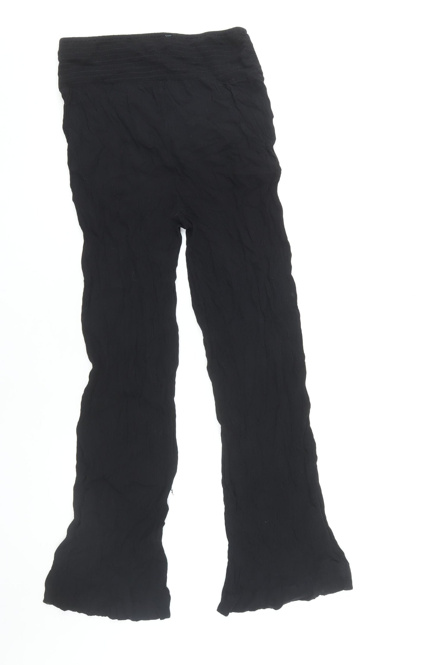 FatFace Women's L Black Trousers Viscose