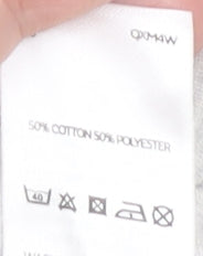 Blondie Women's Grey Music T-Shirt Size 10