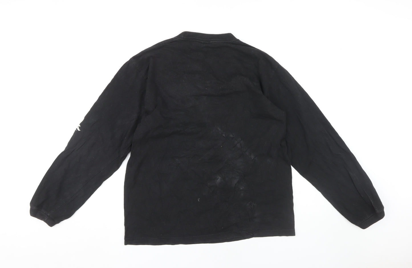 Hard Rock Cafe Unisex Black M T-Shirt Long Sleeve