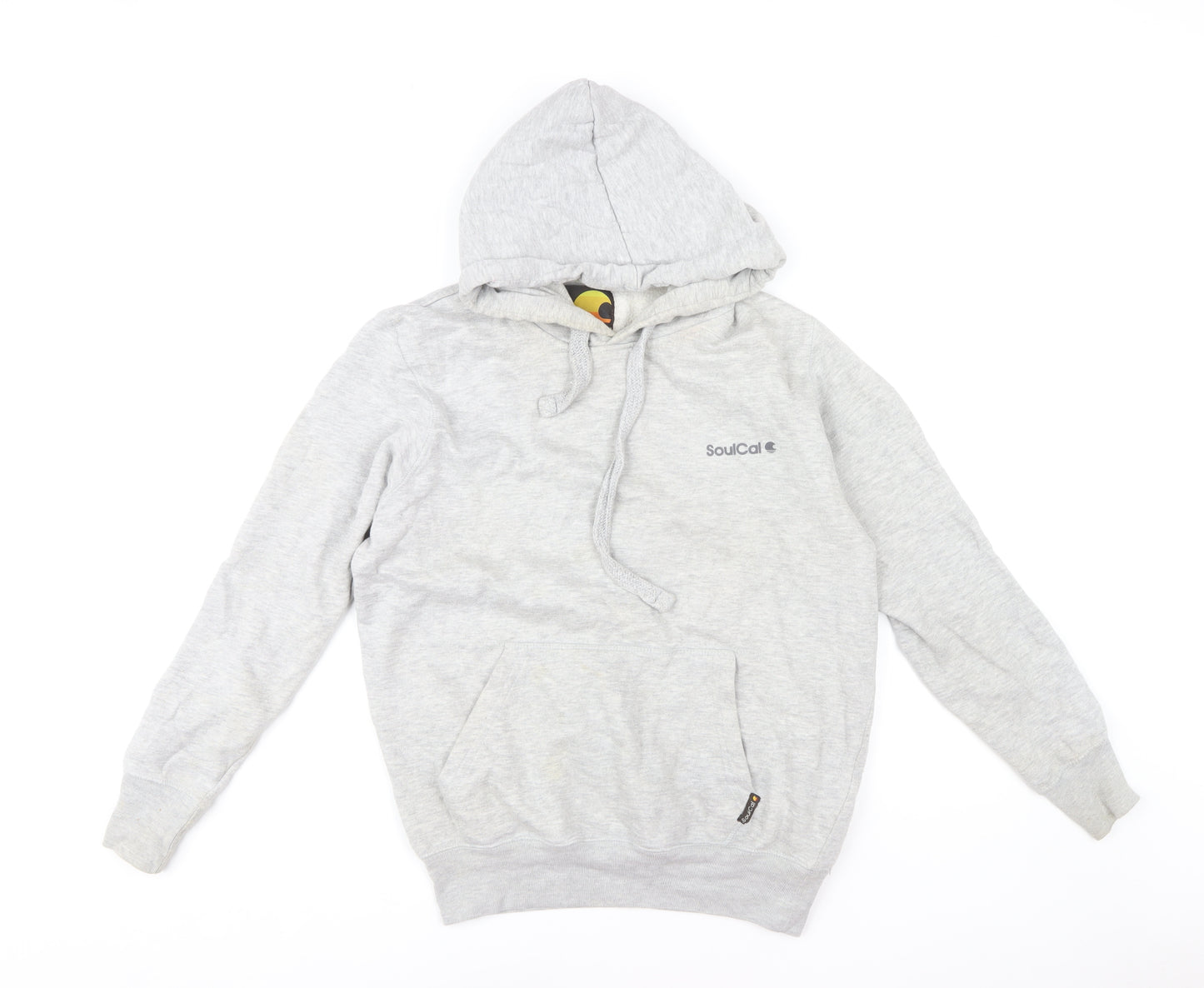 SoulCal Men's Grey Medium Hoodie Pullover with Logo