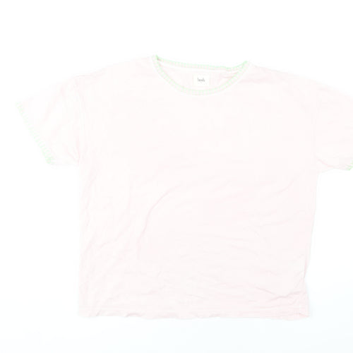 Hush Women's Pink Basic T-Shirt M - Casual & Comfy