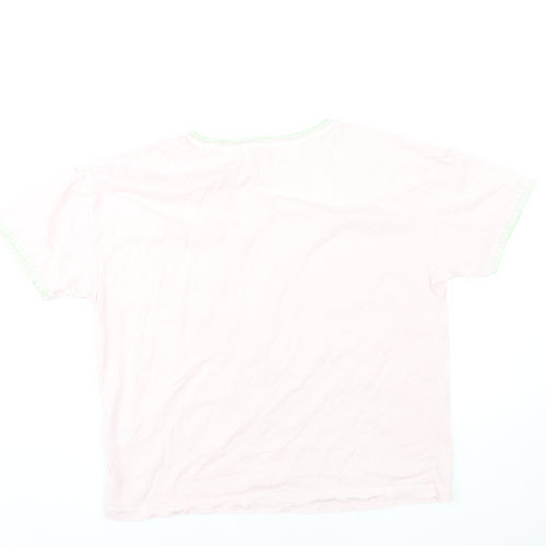 Hush Women's Pink Basic T-Shirt M - Casual & Comfy