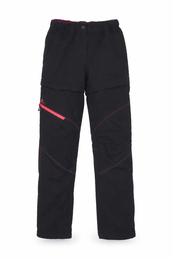 Decathlon Black Unisex Kids Jogger Trousers 11 Years