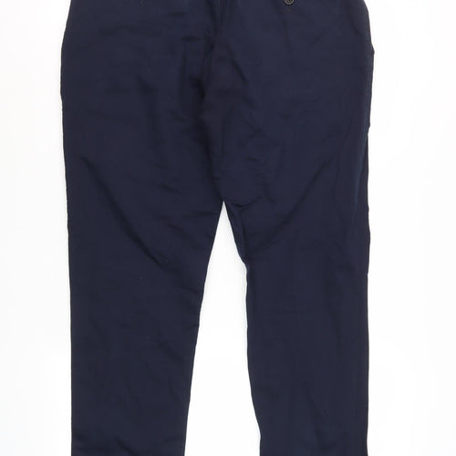 Marks and Spencer Men's Blue Slim Chino Trousers 34