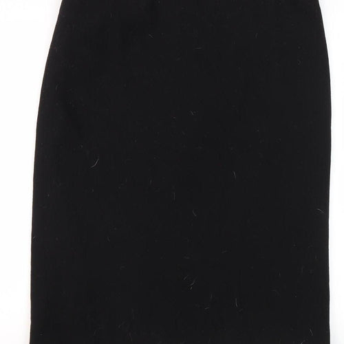 Kasper Women's Black Wool Pencil Skirt, Size 14, Business