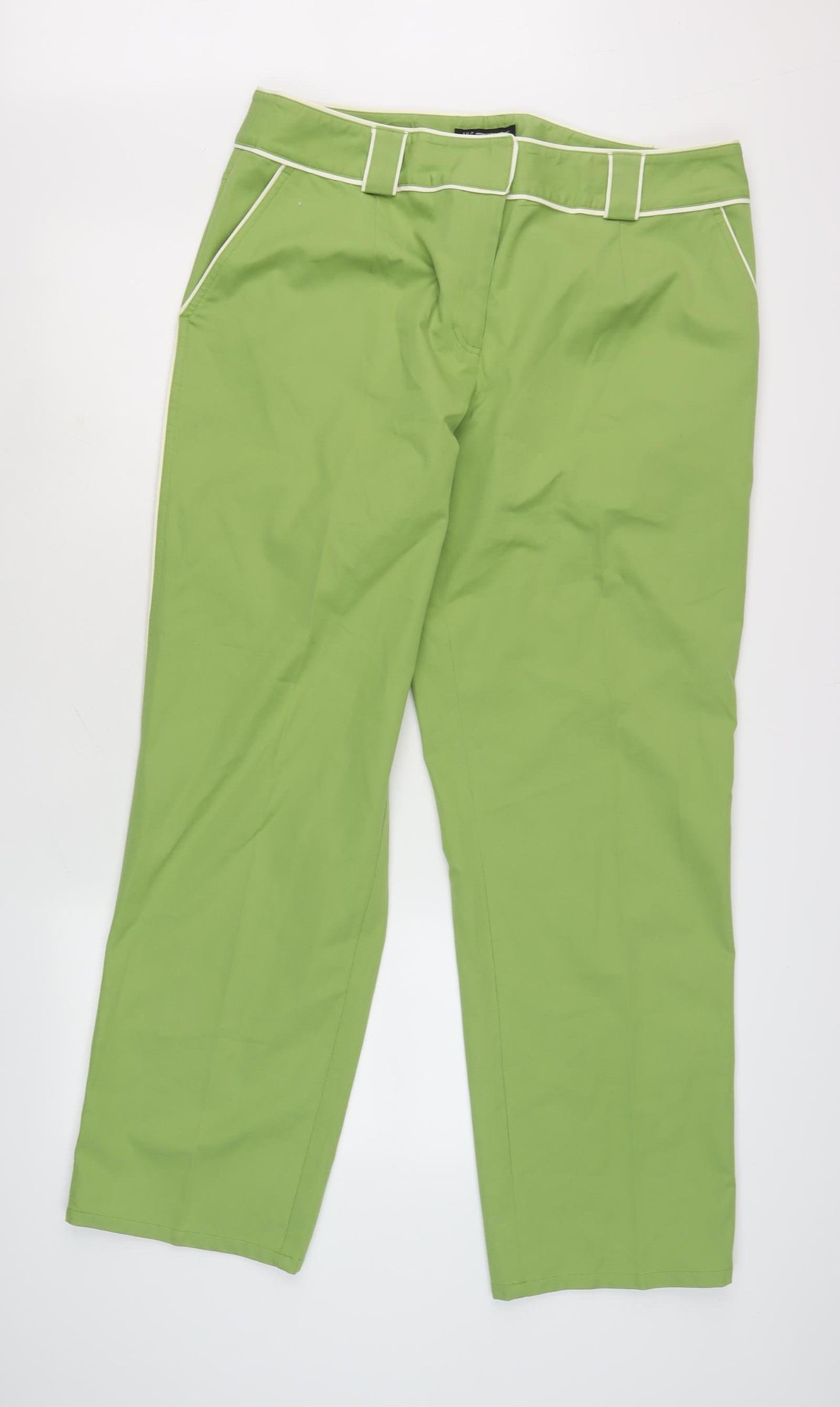 INC Green Women's Plus Size Trousers