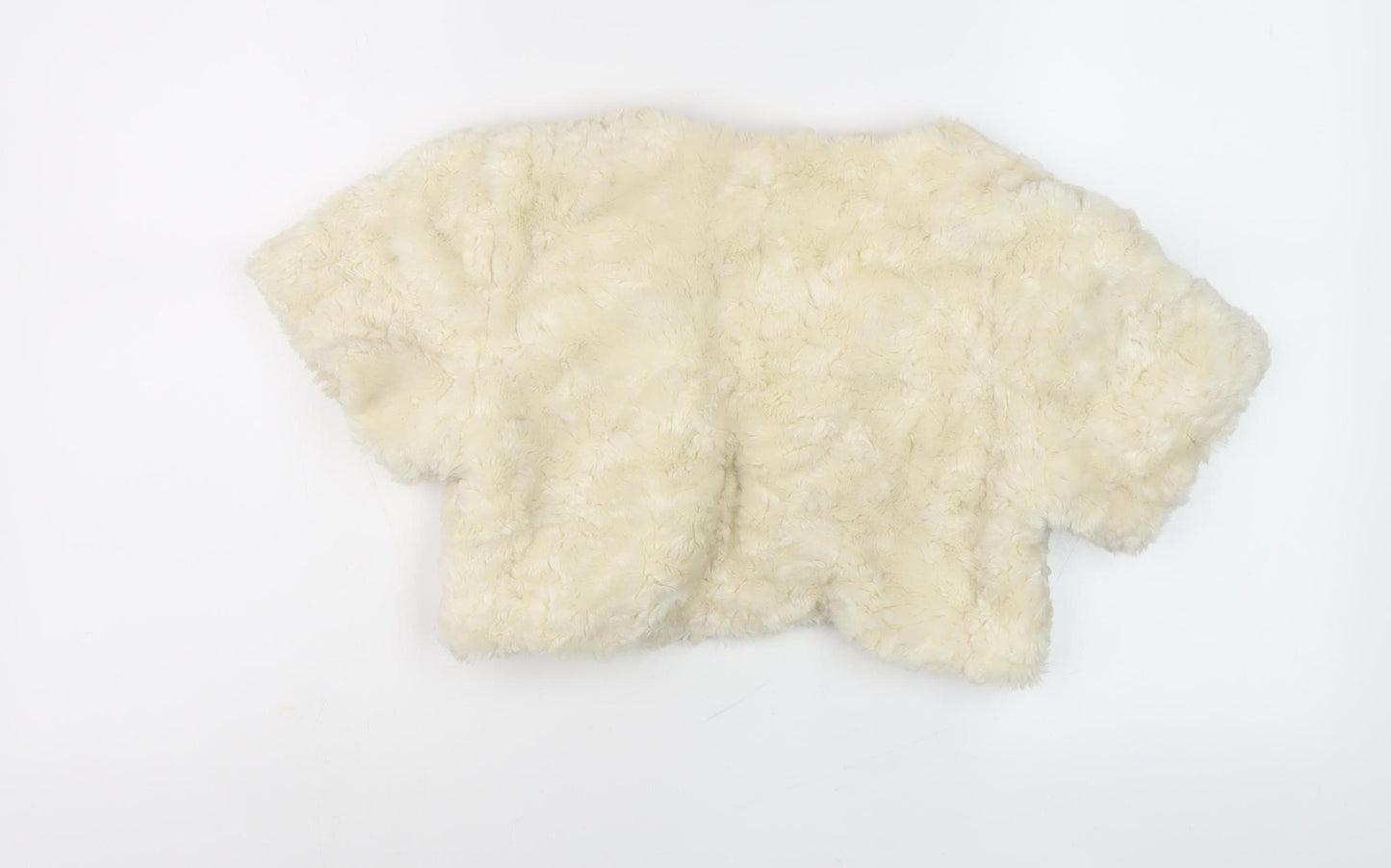 Parisian Women's Ivory Cropped Coatigan Size 10