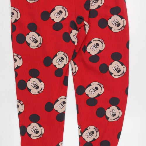 Disney Teens Red Mickey Mouse Pyjama Pants Size 12-14