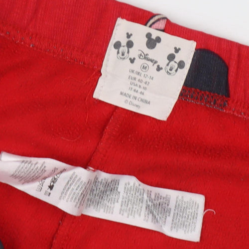 Disney Teens Red Mickey Mouse Pyjama Pants Size 12-14