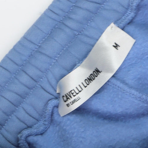 Cavelli London Women's Blue Jogger Trousers, M, Cotton