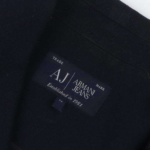 Armani Jeans Women's Black Blazer Jacket