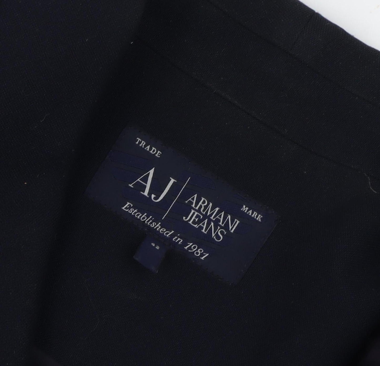 Armani Jeans Women's Black Blazer Jacket