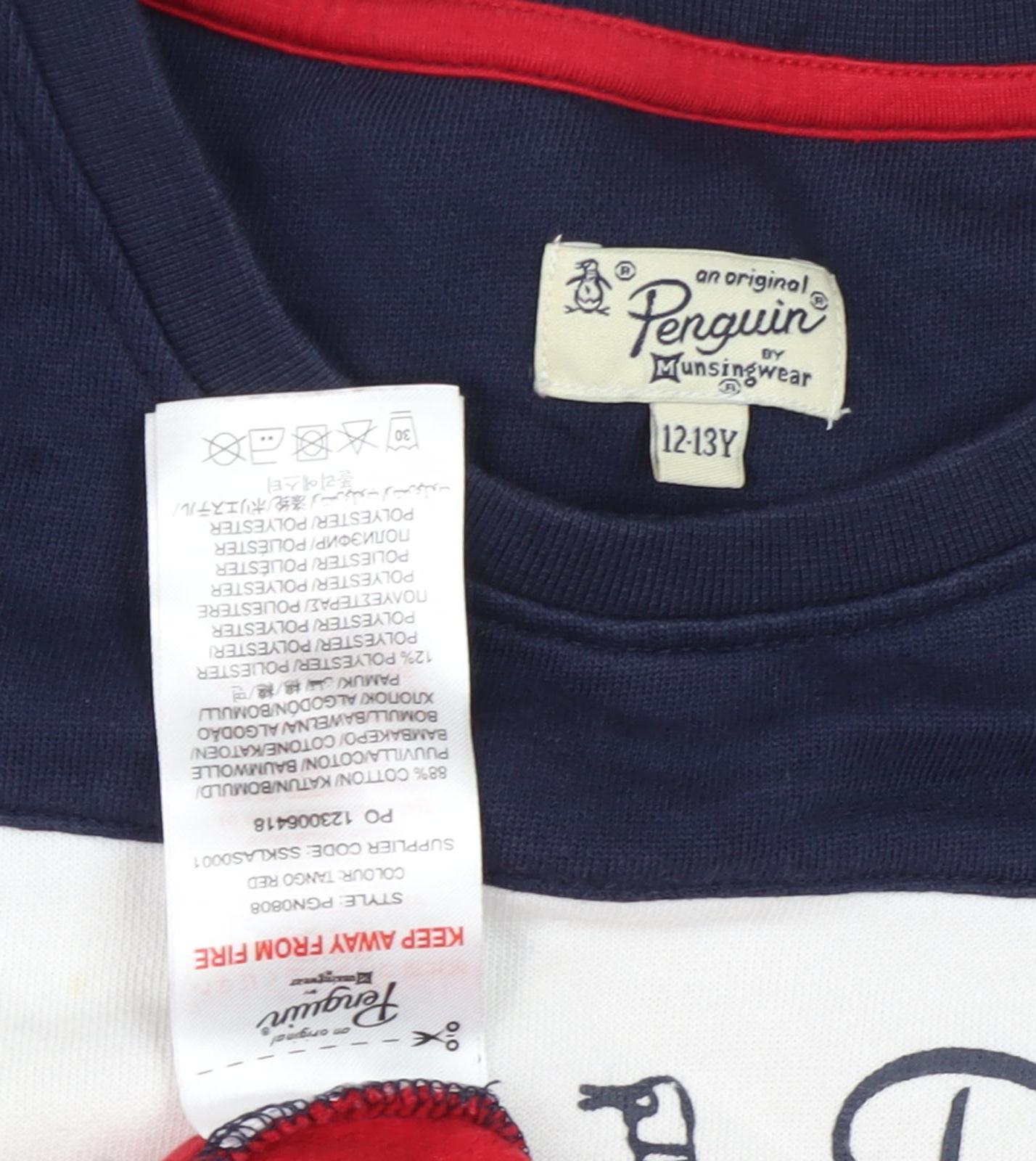 Original Penguin Boys Multicoloured Sweatshirt 12-13Y