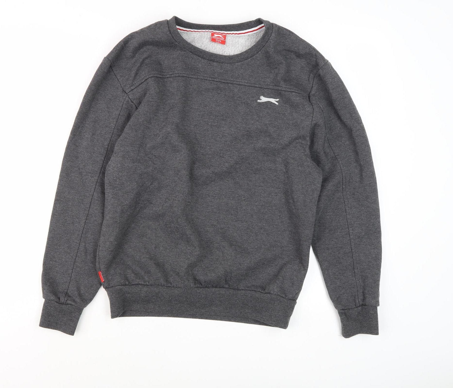 Slazenger Boys' Grey Pullover Sweatshirt 13Y - Casual Style