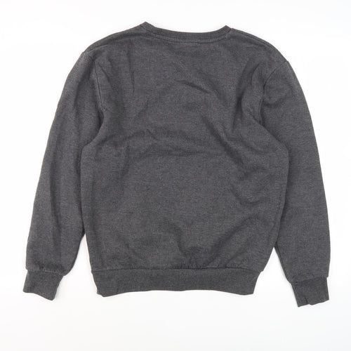 Slazenger Boys' Grey Pullover Sweatshirt 13Y - Casual Style