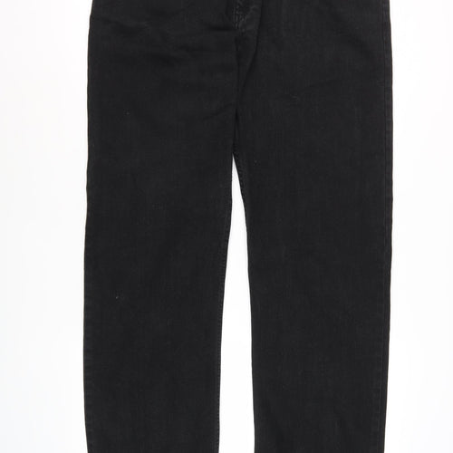 Marks and Spencer Men's Black Regular Fit Jeans