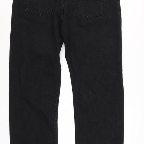 Marks and Spencer Men's Black Regular Fit Jeans