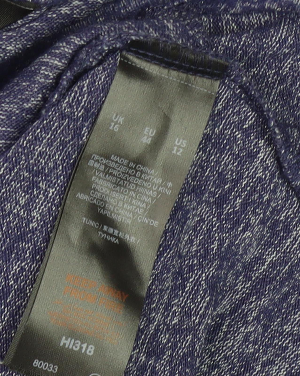 Capsule Women's Purple Tunic T-Shirt Size 16