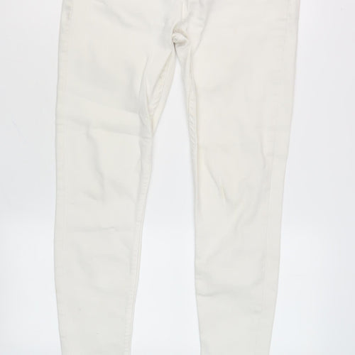 New Look Women's White Petite High Waist Skinny Jeans