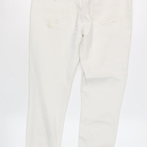New Look Women's White Petite High Waist Skinny Jeans