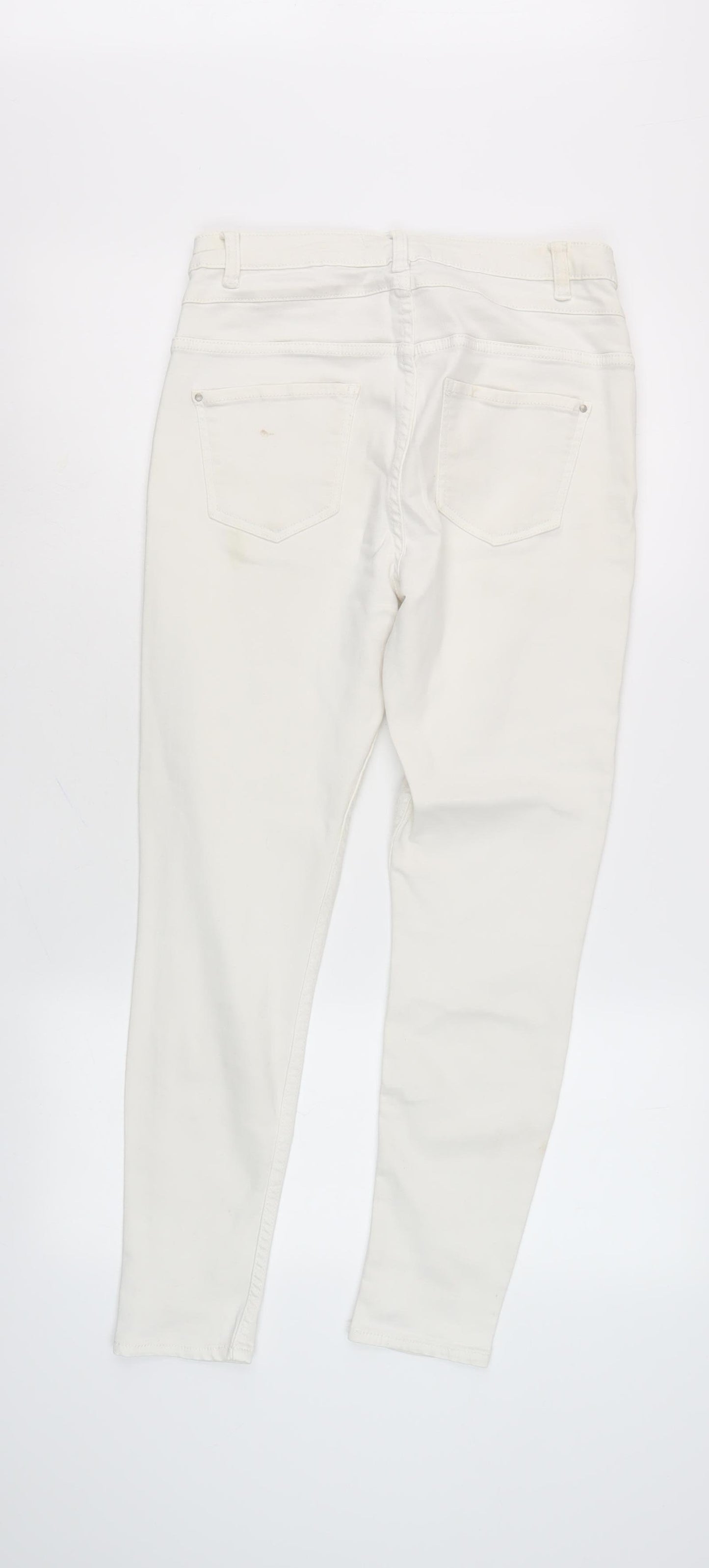New Look Women's White Petite High Waist Skinny Jeans