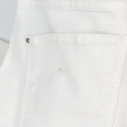 New Look Women's White Petite High Waist Skinny Jeans