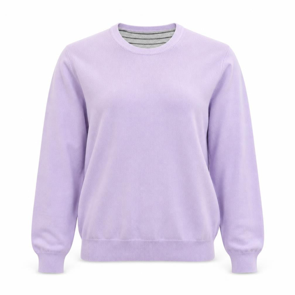 Front view of Marks & Spencer women’s purple m jumper