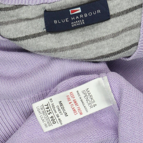Marks and Spencer Womens Purple M Pullover Jumper