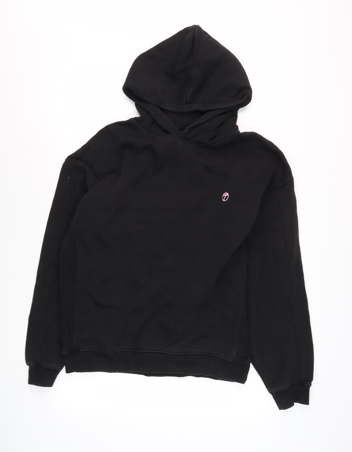 Topman Men's Black Pullover Hoodie M - Fleece, Hooded