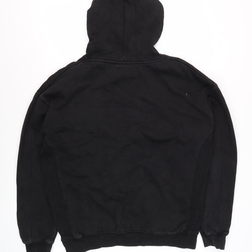Topman Men's Black Pullover Hoodie M - Fleece, Hooded