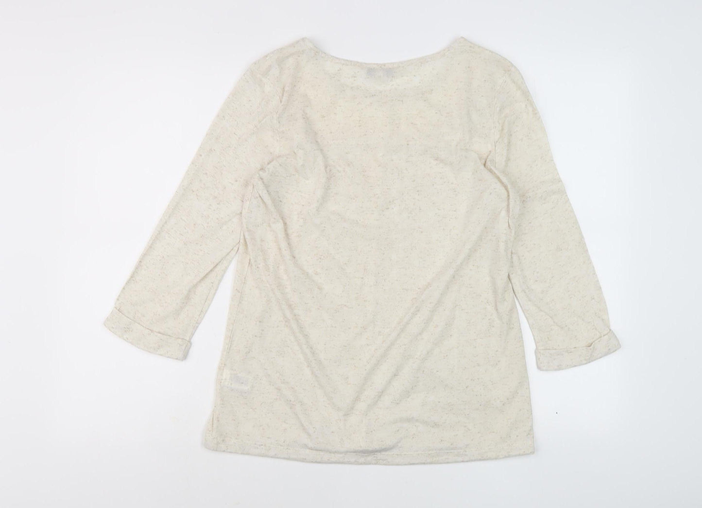 Next Women's Beige Tunic Blouse, Size 10