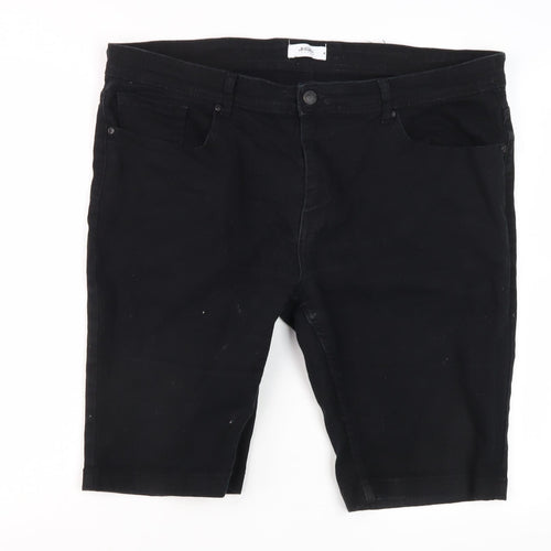 Burton Menswear London Black Denim Men's Shorts Size 40