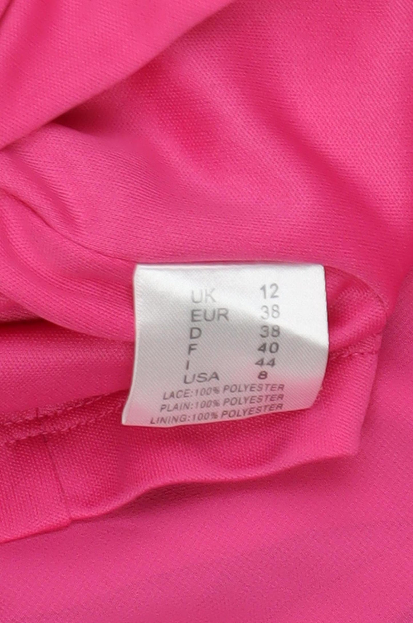 Gina Bacconi Women’s Pink Slip Dress Size 12
