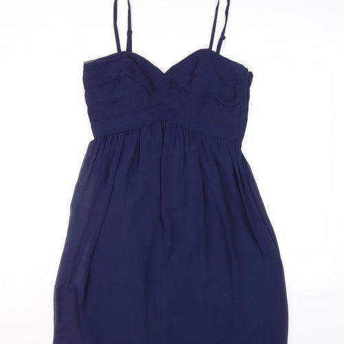 Coast Women's Blue A-Line Party Dress Size 12
