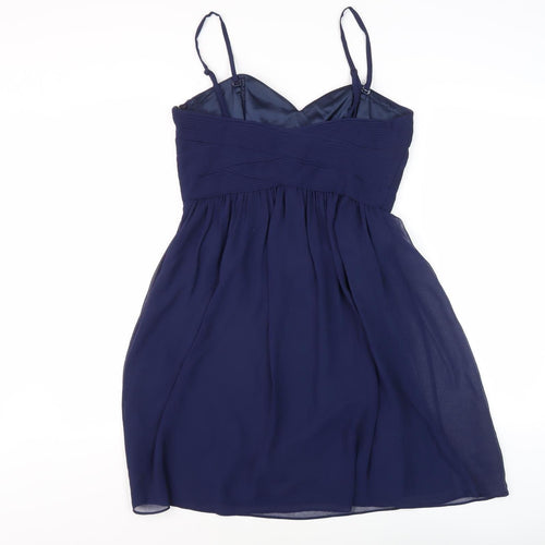 Coast Women's Blue A-Line Party Dress Size 12