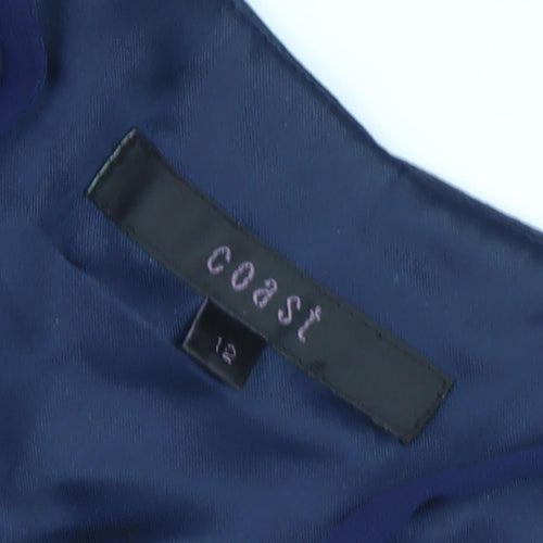 Coast Women's Blue A-Line Party Dress Size 12
