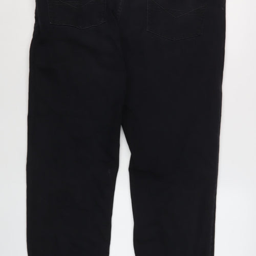 Maine New England Men's Black Straight Jeans 38L