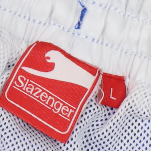Slazenger Men's Blue Activewear Shorts L