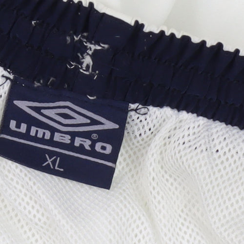 Umbro Men's White Athletic Shorts XL