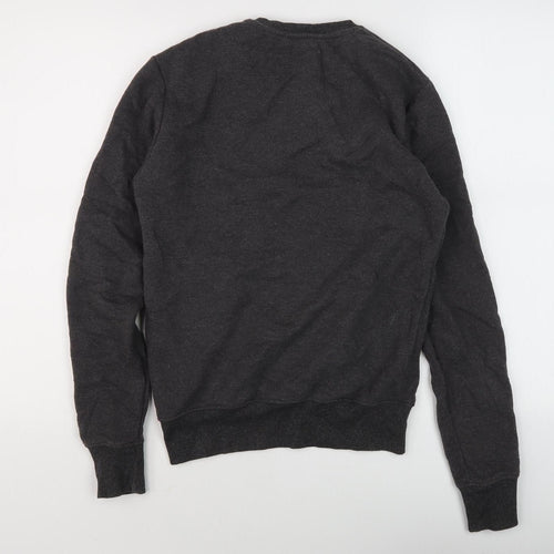 Marvel Boys Black Graphic Pullover Sweatshirt XS