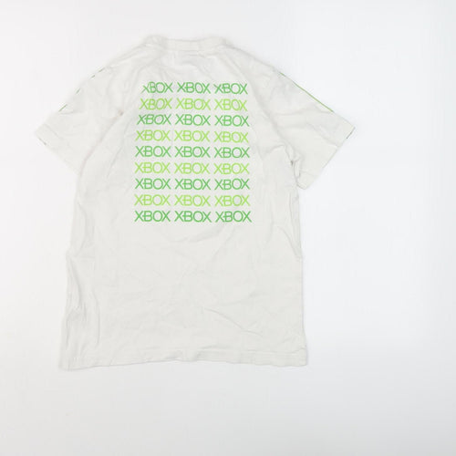 Xbox Boys White Graphic T-Shirt, 6 Years, Casual Style