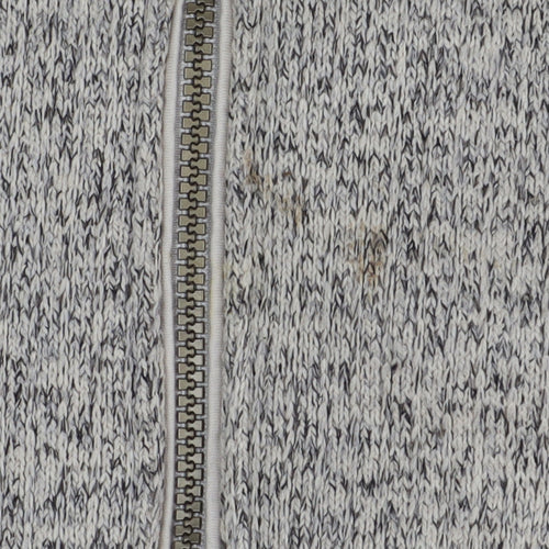 Weird Fish Women's Beige Full Zip Hoodie Size 16