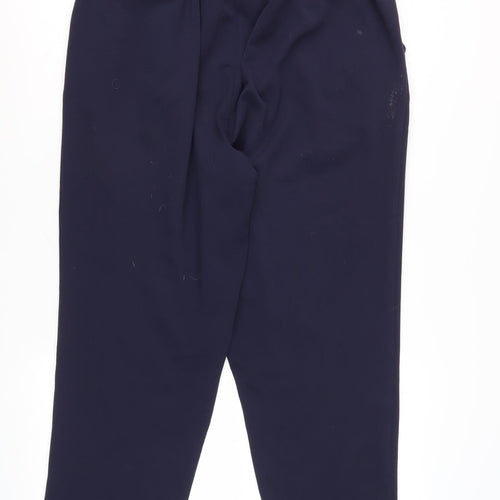 Roman Women's Blue Trousers Size 18 with Belt