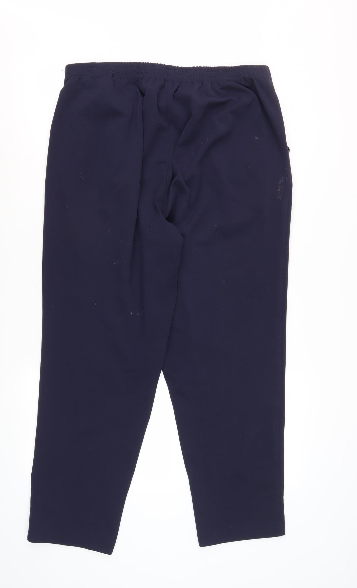Roman Women's Blue Trousers Size 18 with Belt